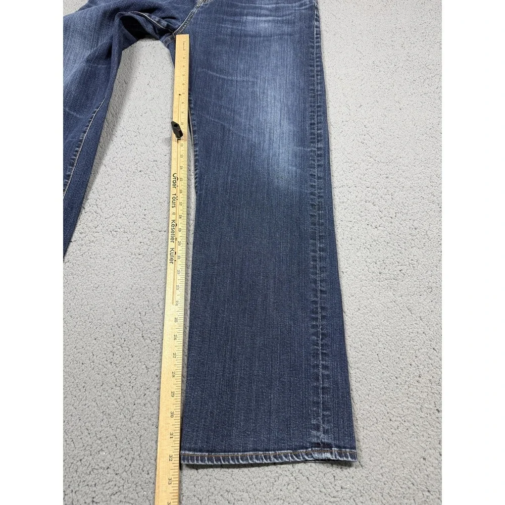 AG Adriano Goldschmied‎ New Hero Jeans Mens 38x32 Blue Relaxed Stretch Denim